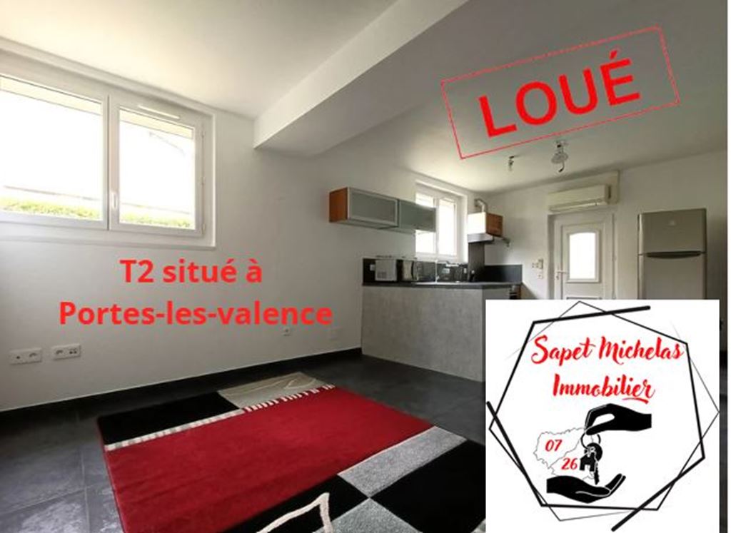 Appartement T2 PORTES LES VALENCE 540€ SAPET MICHELAS IMMOBILIER Appartement T2 PORTES LES VALENCE 540€ SAPET MICHELAS IMMOBILIER