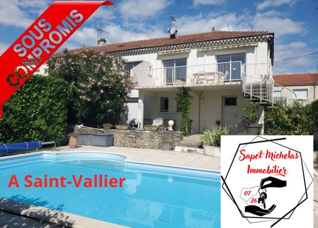 Maison de ville ST VALLIER 220000€ SAPET MICHELAS IMMOBILIER