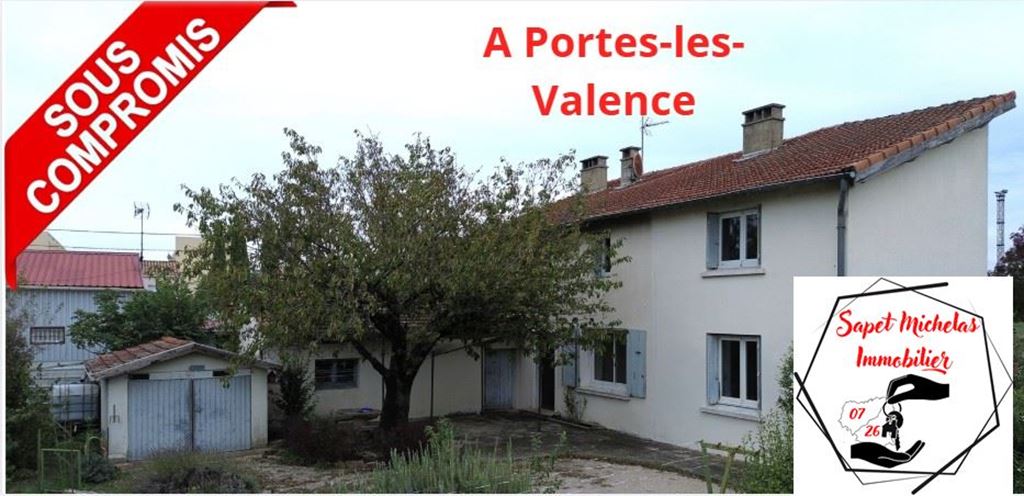 Maison PORTES LES VALENCE 249900€ SAPET MICHELAS IMMOBILIER