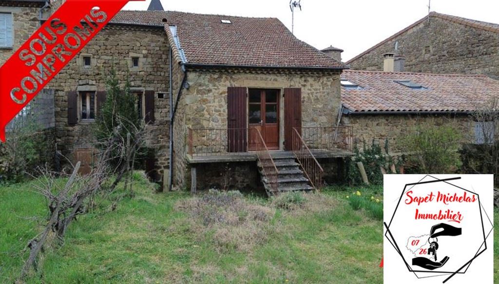 Maison ARLEBOSC 99900€ SAPET MICHELAS IMMOBILIER